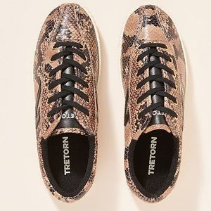 NWT TRETORN x Anthropologie Snake Sneakers